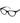 Carolina Herrera Black Acetate Glasses (Frames)