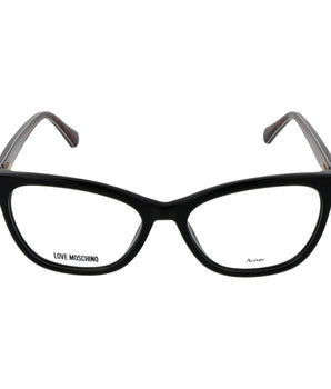 Love Moschino Black Acetate Glasses (Frames)