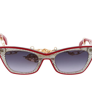 Guess Red Plastic Sunglasses