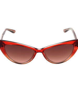 Guess Burgundy Plastic Sunglasses