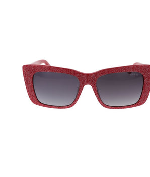 Guess Red Acetate Sunglasses