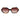 Sandro Brown Acetate Sunglasses