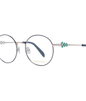Emilio Pucci Blue Metal Glasses (Frames)