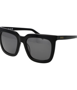 Emilio Pucci Black Acetate Sunglasses