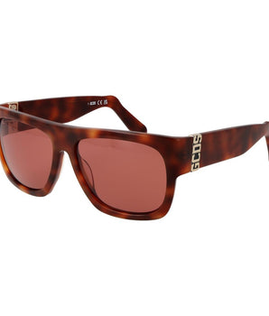 GCDS Brown Acetate Sunglasses