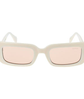 Guess Beige Plastic Sunglasses