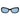 GCDS Black Unisex Sunglass