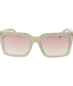 GCDS Gold Acetate Sunglasses