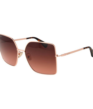 Max Mara Rose Gold Metal Sunglasses
