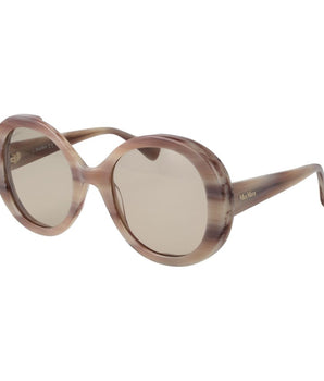Max Mara Cream Acetate Sunglasses