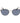 Max & Co Silver Metal Sunglasses