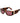 GCDS Brown Acetate Sunglasses