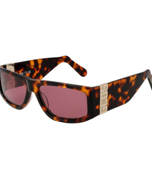 GCDS Brown Acetate Sunglasses