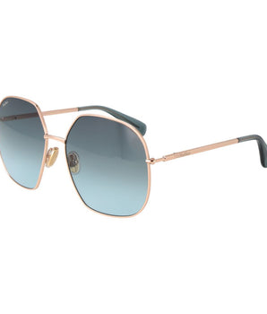 Max Mara Rose Gold Metal Sunglasses