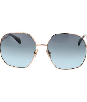 Max Mara Rose Gold Metal Sunglasses