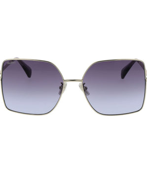 Max Mara Silver Metal Sunglasses