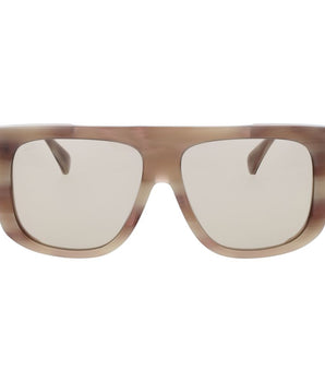 Max Mara Cream Acetate Sunglasses