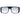 GCDS Black Unisex Sunglass