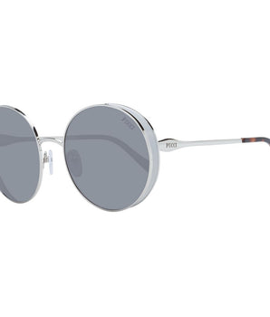 Emilio Pucci Gray Metal Sunglasses