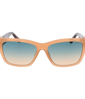 Guess Beige Stainless Steel Sunglasses