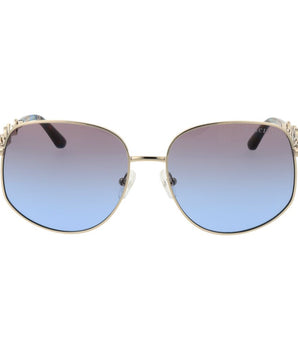 Marciano by Guess Gold Metal Sunglasses