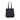 MM6 Black Cotton Shoulder Bag