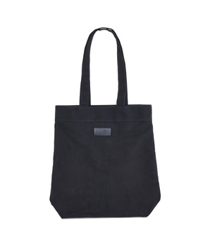 MM6 Black Cotton Shoulder Bag