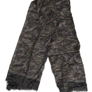 Dolce & Gabbana Camouflage Neck Warmer Wrap Foulard Scarf