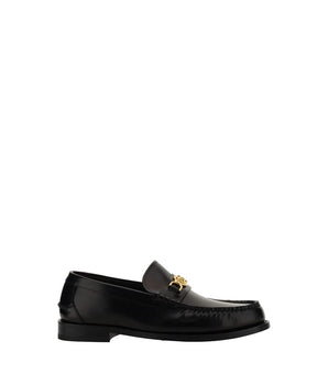 Versace leather loafers