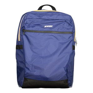 K-WAY Blue Polyamide Unisex Backpack