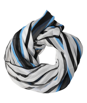 Bufanda envolvente y cálida de cuello a rayas multicolor de Dolce &amp; Gabbana