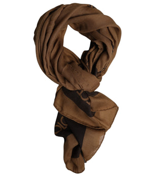 Bufanda y fular Dolce &amp; Gabbana marrón DG Crown para hombre