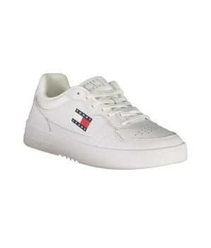 Tommy Hilfiger White Leather Mens Sneaker