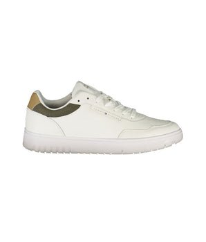 Tommy Hilfiger White Leather Men Sneaker