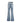 Balmain Blue Cotton Flared Jeans