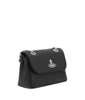 Vivienne Westwood Black Polyethylene Shoulder Bag