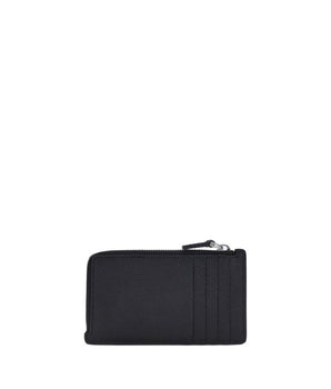 Valentino Garavani Black Calf Leather Bos Taurus Wallet