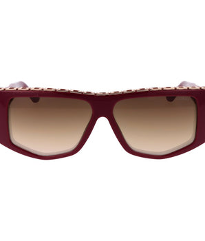 Guess Red Stainless Steel Sunglasses