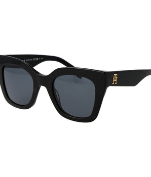 Tommy Hilfiger Black Acetate Sunglasses