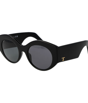 Tod's Black Acetate Sunglasses