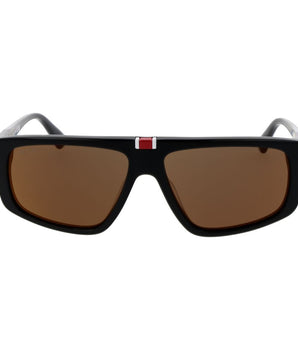 Web Black Acetate Sunglasses