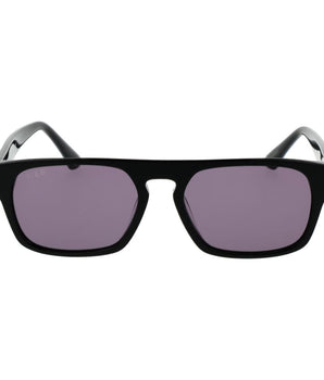 Web Black Acetate Sunglasses