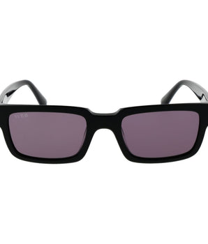 Web Black Acetate Sunglasses