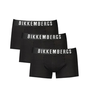 Bikkembergs Black Cotton Underwear