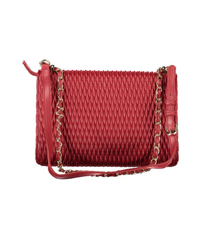 Mario Valentino Red Polyurethane Women Shoulder Bag