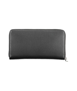 Calvin Klein Black Polyurethane Women Wallet