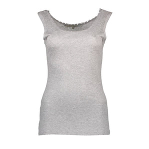 Silvian Heach Gray Viscose Women Top