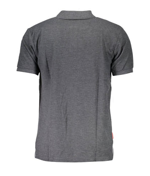 Slazenger Gray Cotton Polo Shirt