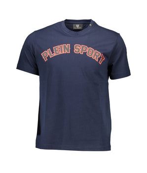 Plein Sport Blue Cotton T-Shirt