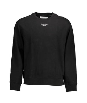Calvin Klein Men's Black Cotton Sweater